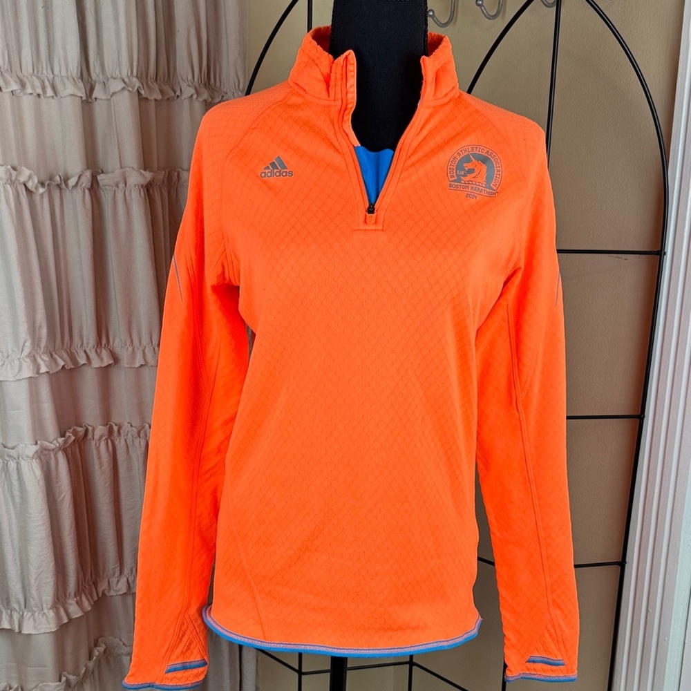 Adidas BOSTON MARATHON Jacket April 2014 Running Women's M